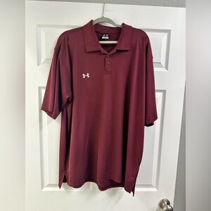 Under Armour Burgundy Performance Shirt